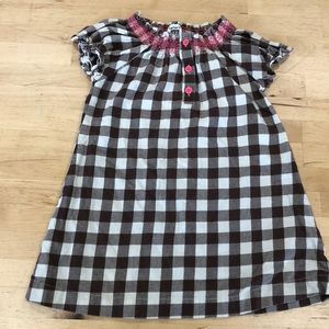 Soft and Adorable Checkered Dress